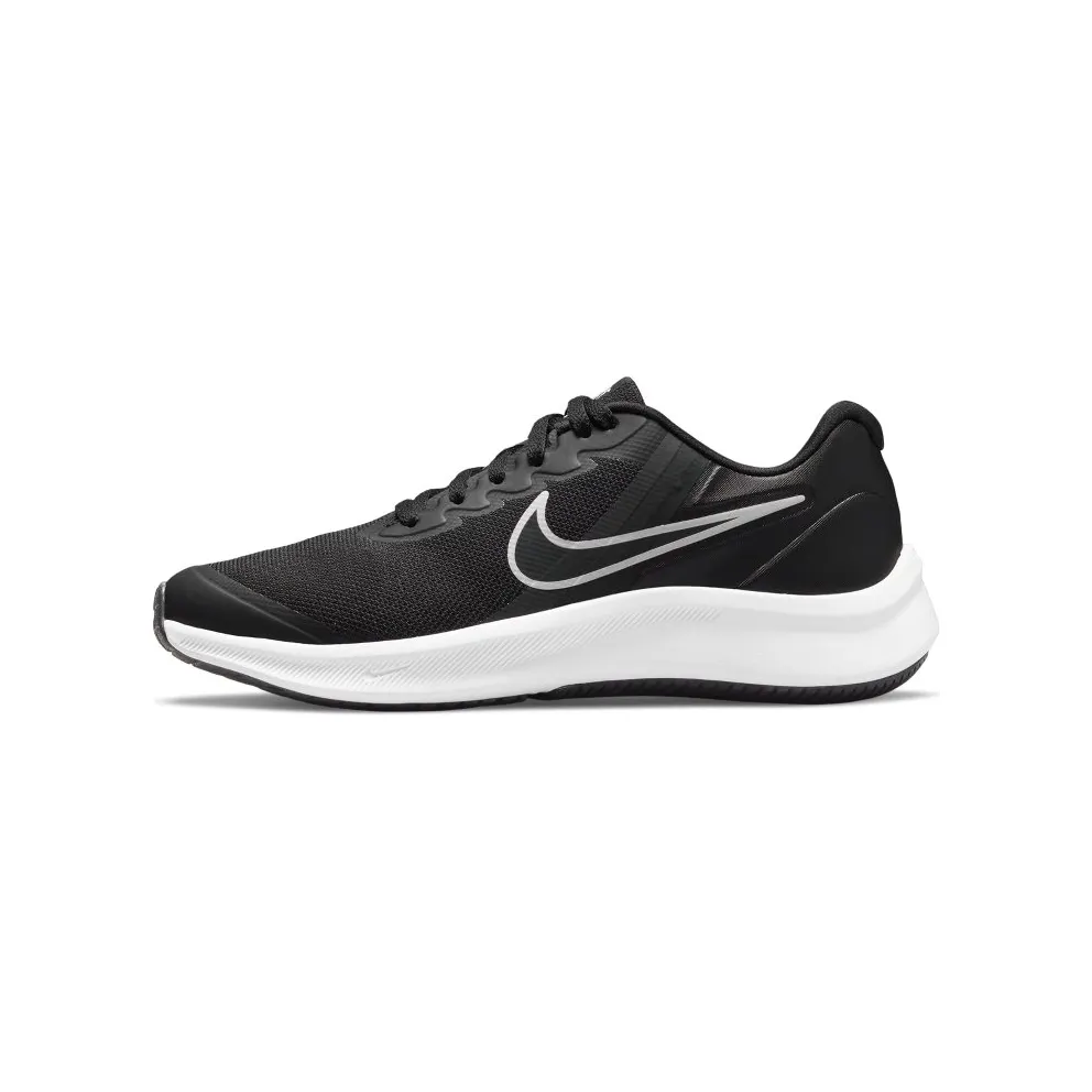 Nike Star Runner 3 Older Kids’ Road Running Black 50% Sustainable Materials (DA2776-003)