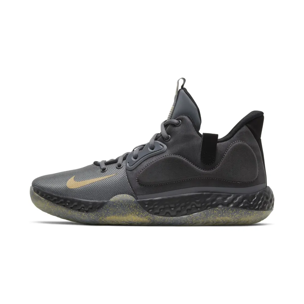 Nike KD Trey 5 VII Dark Grey Club Gold Dark Grey/Black-Club Gold-Metallic Gold (AT1200-003)