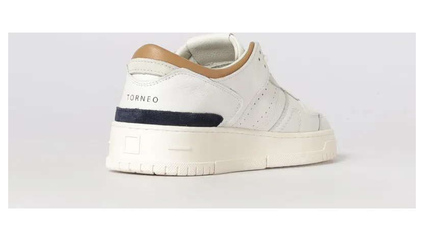 D.A.T.E D. A.T. E. Leather Torneo Sneakers White (M441TOCOWL) (2)