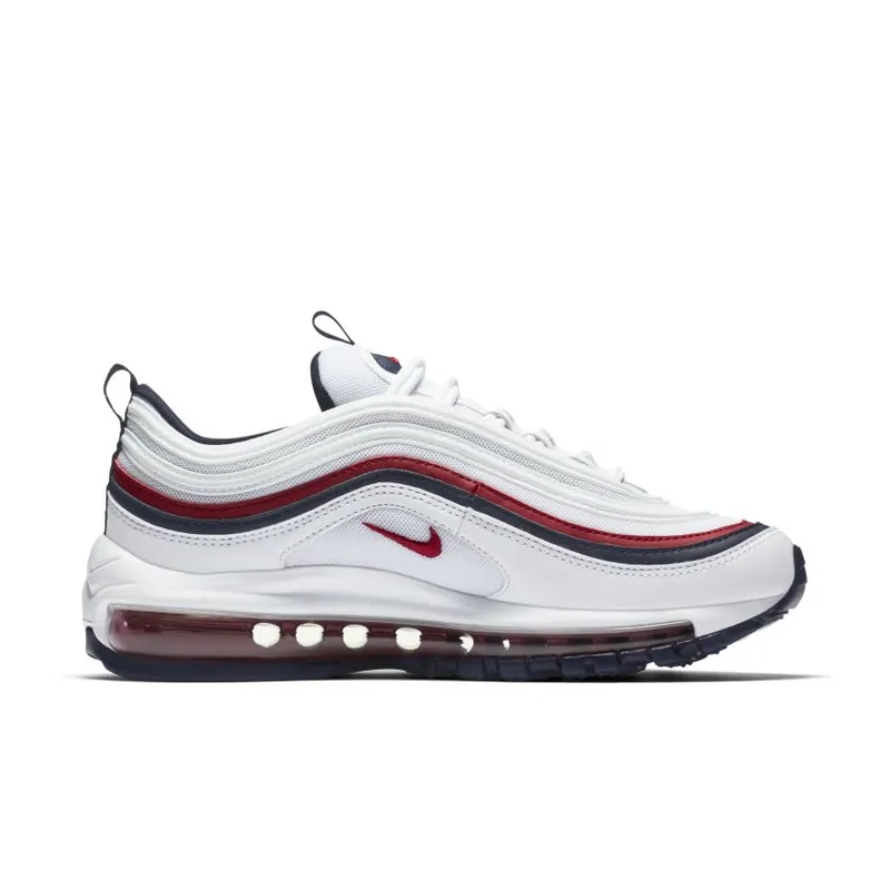 Nike Air Max 97 Red Crush (W) White/Red Crush-Blackened Blue (921733-102)