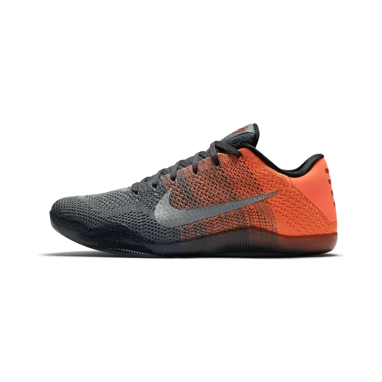 Nike Kobe 11 Elite Low Easter “Dark Grey / Bright Mango / Court Purple / Volt” (822675-078)