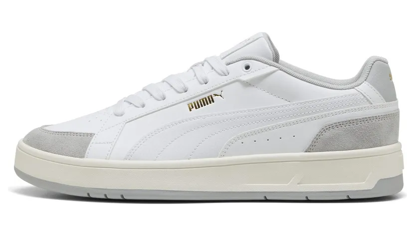 Puma Court Classico Sport “Puma White / Puma White / Cool Light Gray” (400731_02)