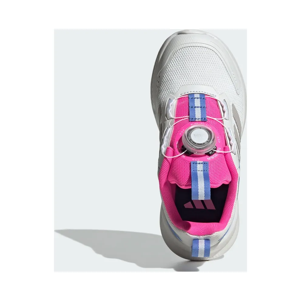 adidas Fortarun 4.0 Crystal White Grey Lucid Pink (JR5725)