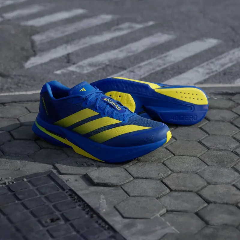 Adidas Adizero Boston 13 Blue / Yellow / Core Black (KK4238)