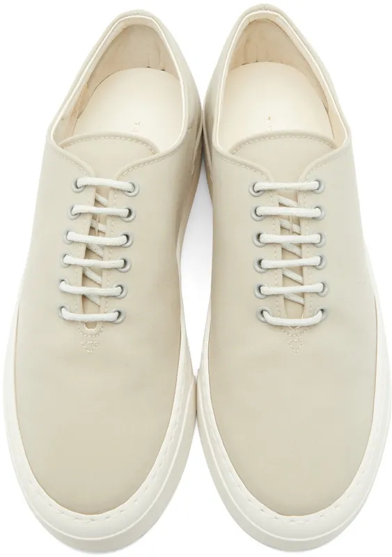 The Row Black Marie H Low Sneakers (F1205-V20)