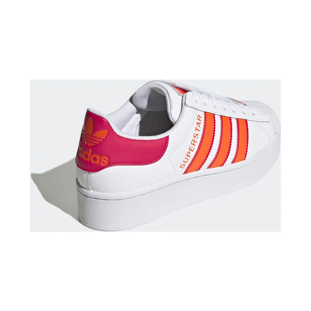 Adidas Superstar Bold ‘K-Pop Pack Cloud White/Orange/Bold Pink (H69045)
