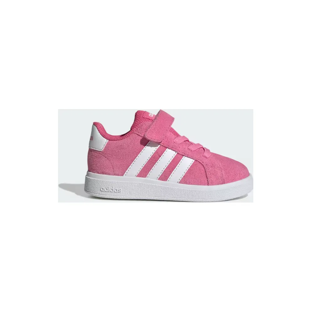 adidas Grand Court 2.0 Shoes Kids “Pink Fusion / Cloud White / Cloud White” (JP9354)