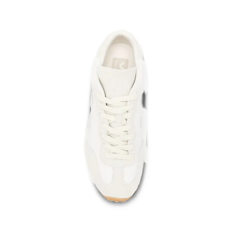 Veja GT Suede-panelled Logo-patch “White” (AI0221652)