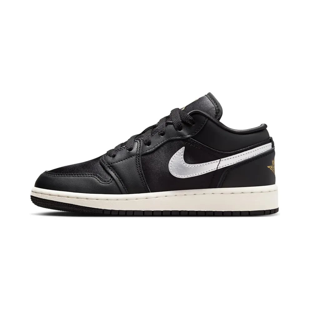 Air Jordan 1 Low SE GS “Black Metallic Gold” (FZ3921-001)