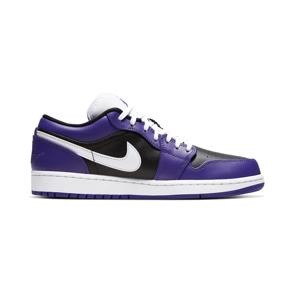 Air Jordan 1 Low Court Purple Black (2020) (553558-501)