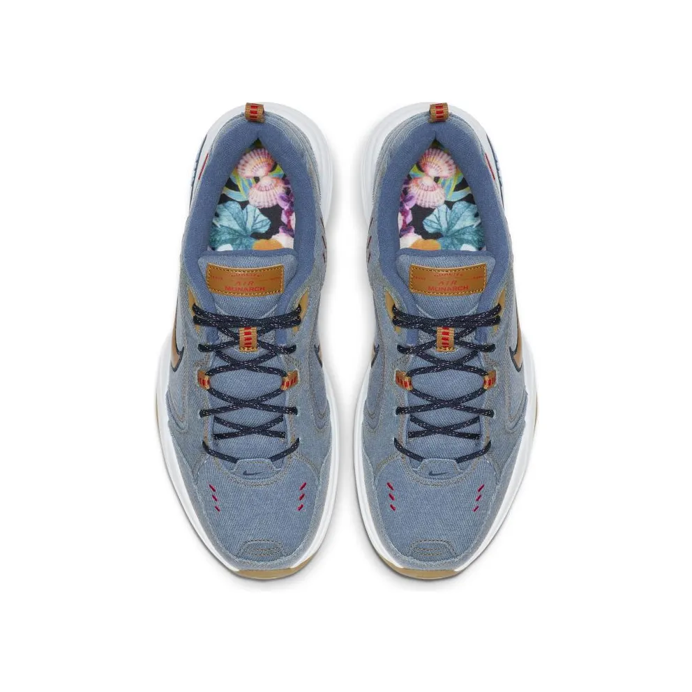 Nike Air Monarch IV Denim College Navy/December Sky-Mystic Navy-Wheat (AV6676-400)