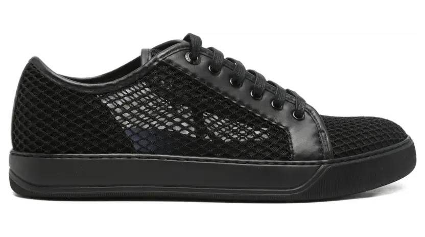 Lanvin Sneakers mit Lederdetail – Schwarz (FMSKDBB1RESIE261010)