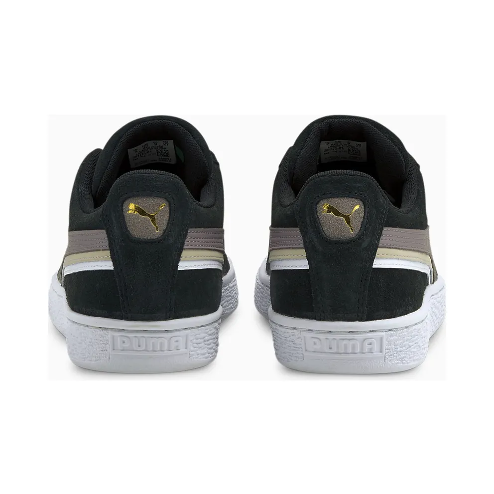 Puma Suede Triplex White/Black/Grey (381175-01)