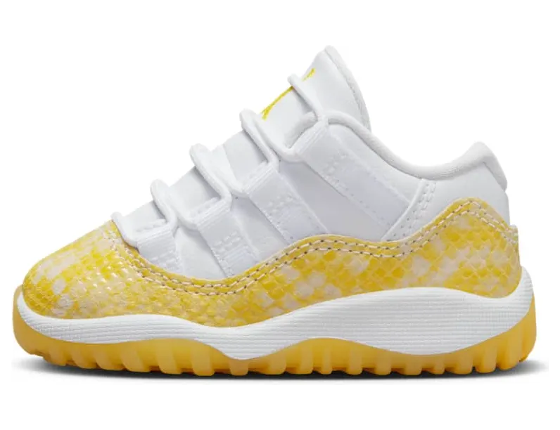 Air Jordan 11 Low TD “Yellow Snakeskin” (645107-107)