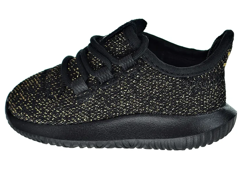 Adidas Tubular Shadow TD “Core Black / Gold Glitter” (AC8428)