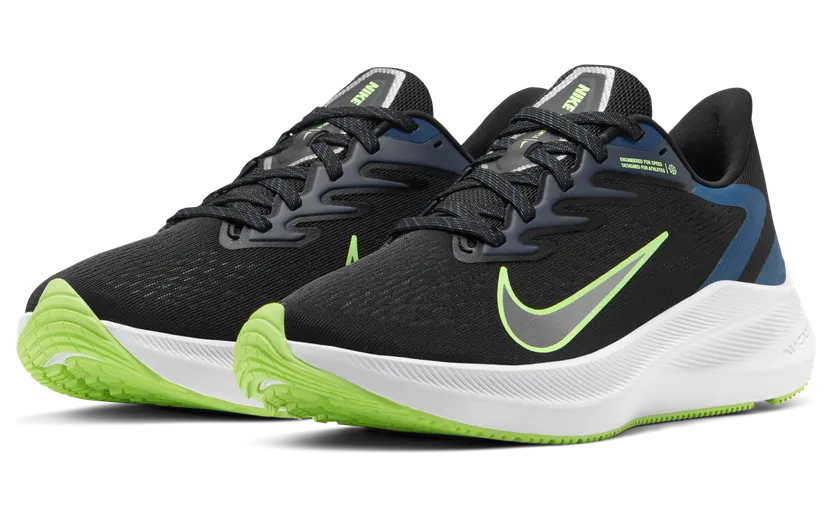 Nike Air Zoom Winflo 7 Zwart (CJ0302-003)