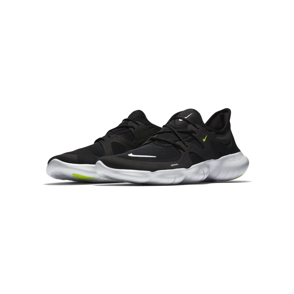 Nike Free RN 5.0 Black Anthracite Black Anthracite Volt White (AQ1289-003)