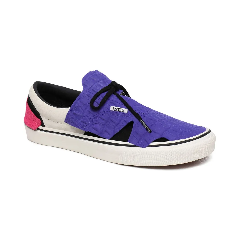VANS Emboss Croc Era Origami Shoes (Purple)
