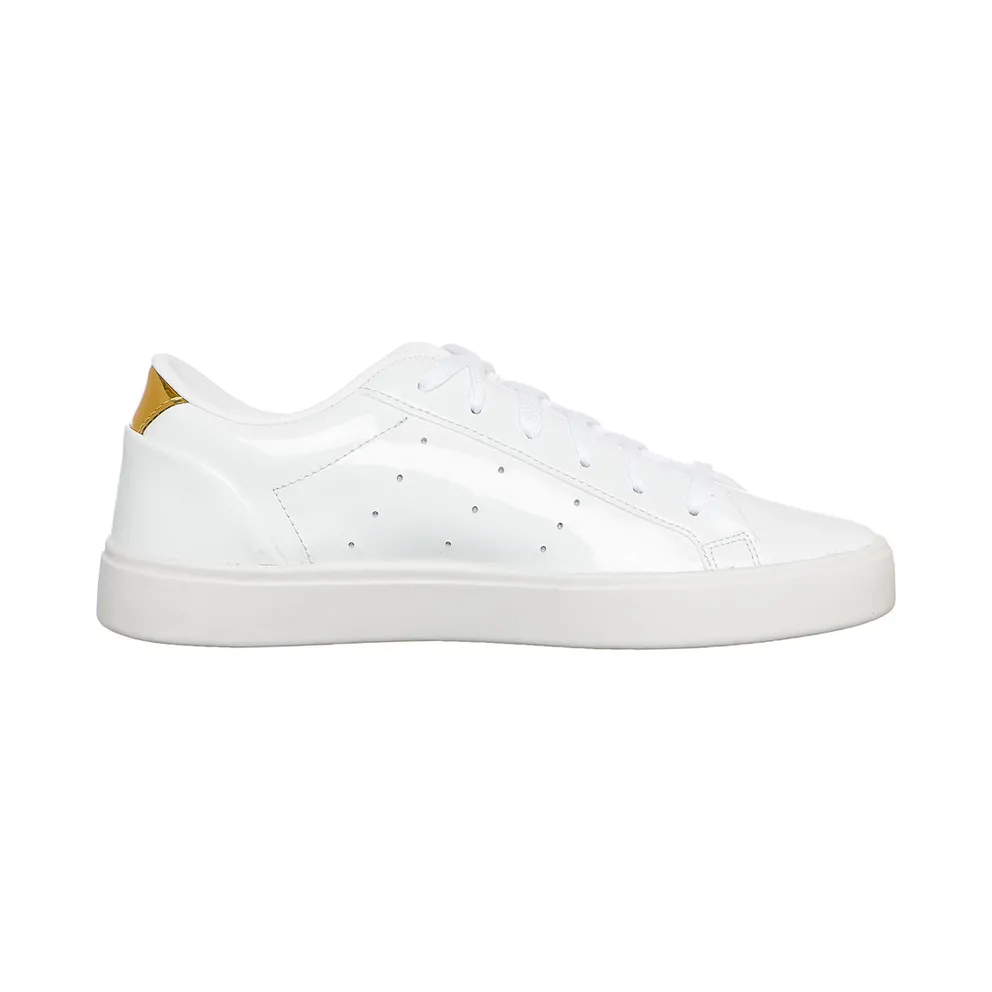 Adidas Sleek ‘Gold Metallic’ Cloud White/Crystal White/Gold Metallic (FV3395)