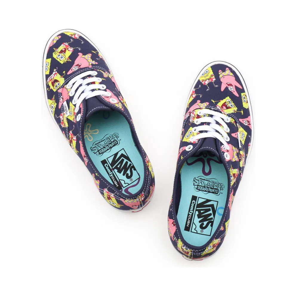 VANS Vans X Spongebob Comfycush Authentic Shoes Black (VN0A3WM7YZ1)