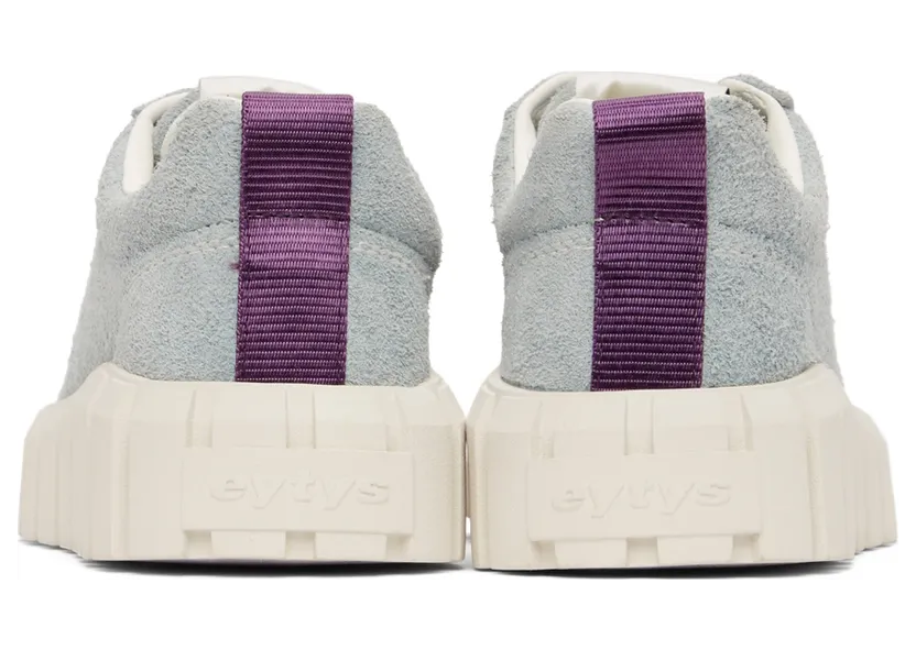 Eytys Blue Suede Odessa Sneakers (OASI) (4)