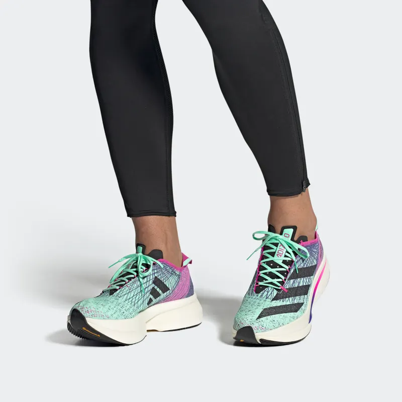 adidas ADIZERO PRIME X STRUNG Pulse Mint / Core Black / Lucid Fuchsia (HQ3781)