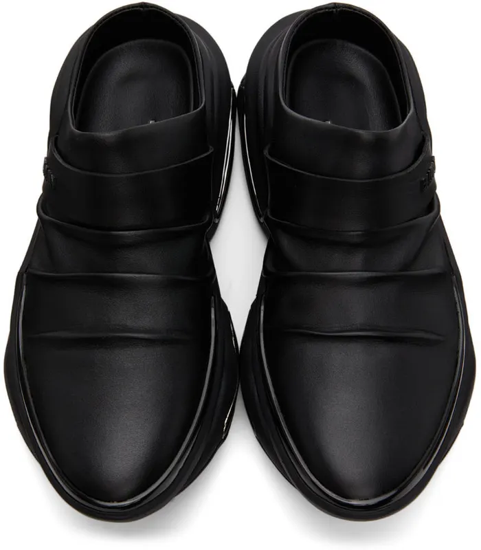 Balmain Black B-Bold Mule Sneakers (XN1VL686LDRL)