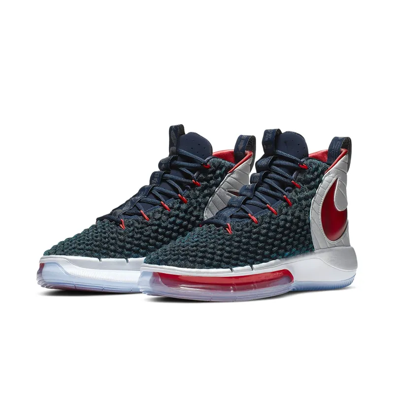 Nike Alphadunk Dunk Of Death Metallic Silver/Hyper Royal-Red Orbit (BQ5401-003)