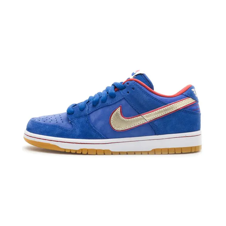 Nike Dunk Low Premium SB ‘Koston’ Bl Rbbn/Mtlc Vgs Gld-Vrsty Rd (313170-400)