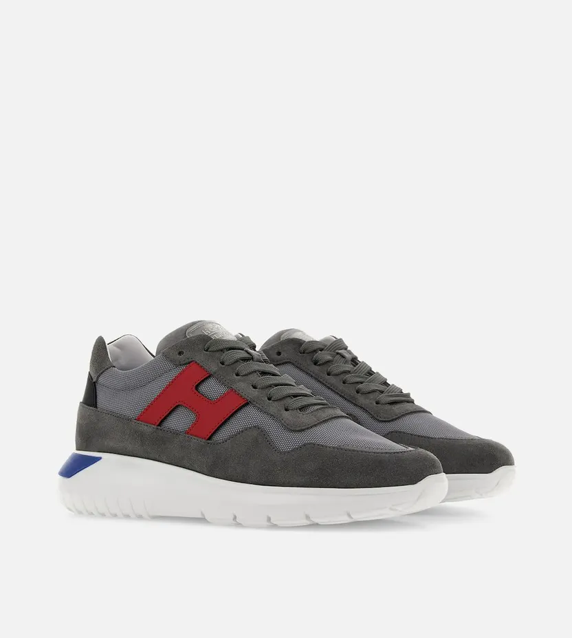 Hogan Interactive³ Grey Red Green (HXM3710EG30N46543K)