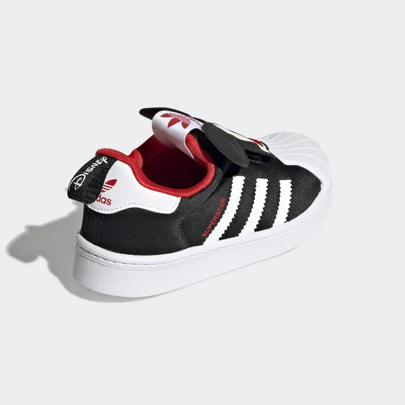 Adidas Disney Superstar 360 Core Black / Cloud White / Vivid Red (Q46299)