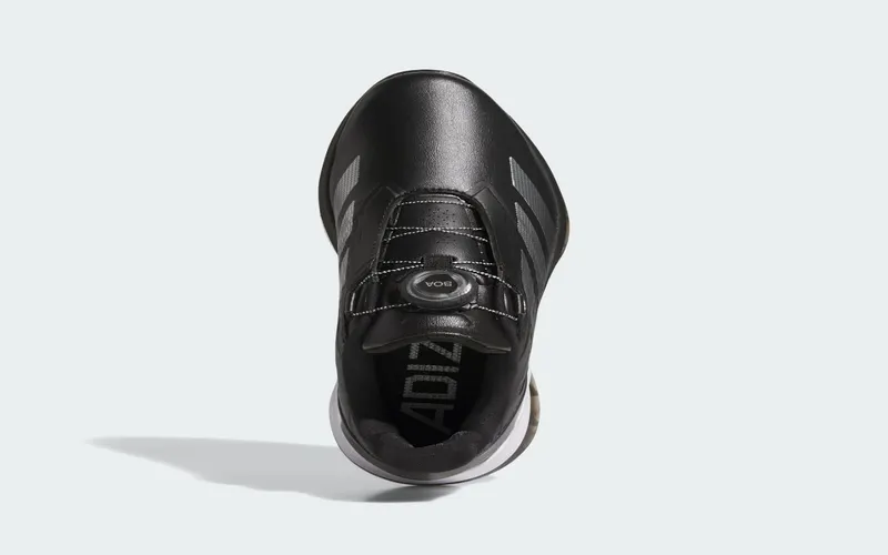 adidas Adizero ZG Lo BOA Spikeless Golf Black Silver Metallic (JS1768)
