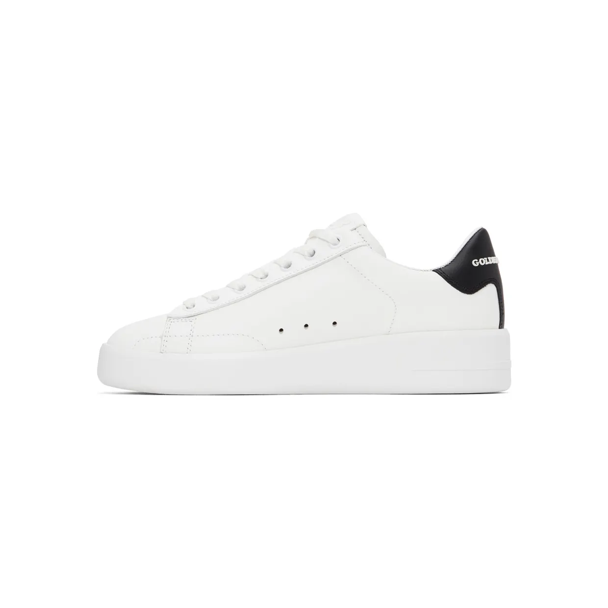 Golden Goose White Purestar Leather Sneakers (GWF00197.F000537.10283) (3)