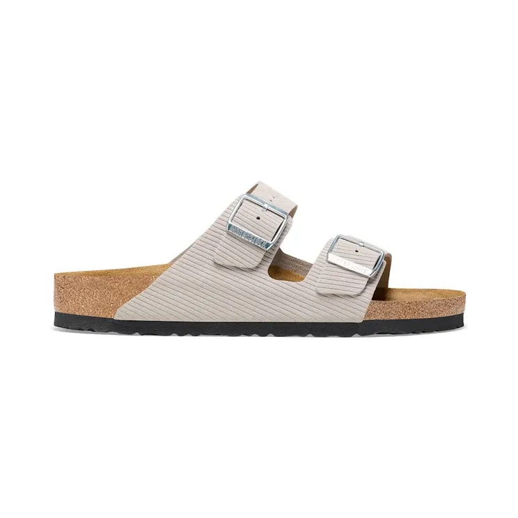 Birkenstock Arizona Embossed Corduroy Suede Stone Coin (1026131)