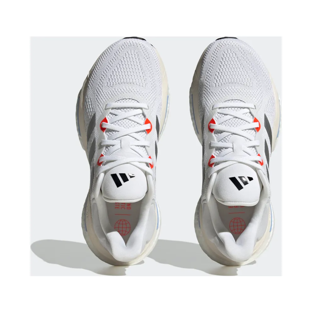 adidas SOLARGLIDE 6 Cloud White / Silver Metallic / Solar Red (HP7680)