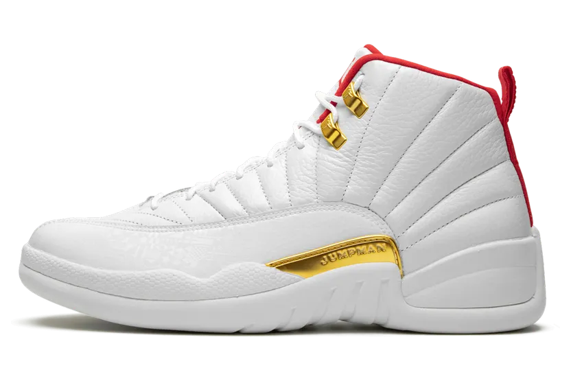 Air Jordan 12 Retro FIBA – White University Red (130690-107)