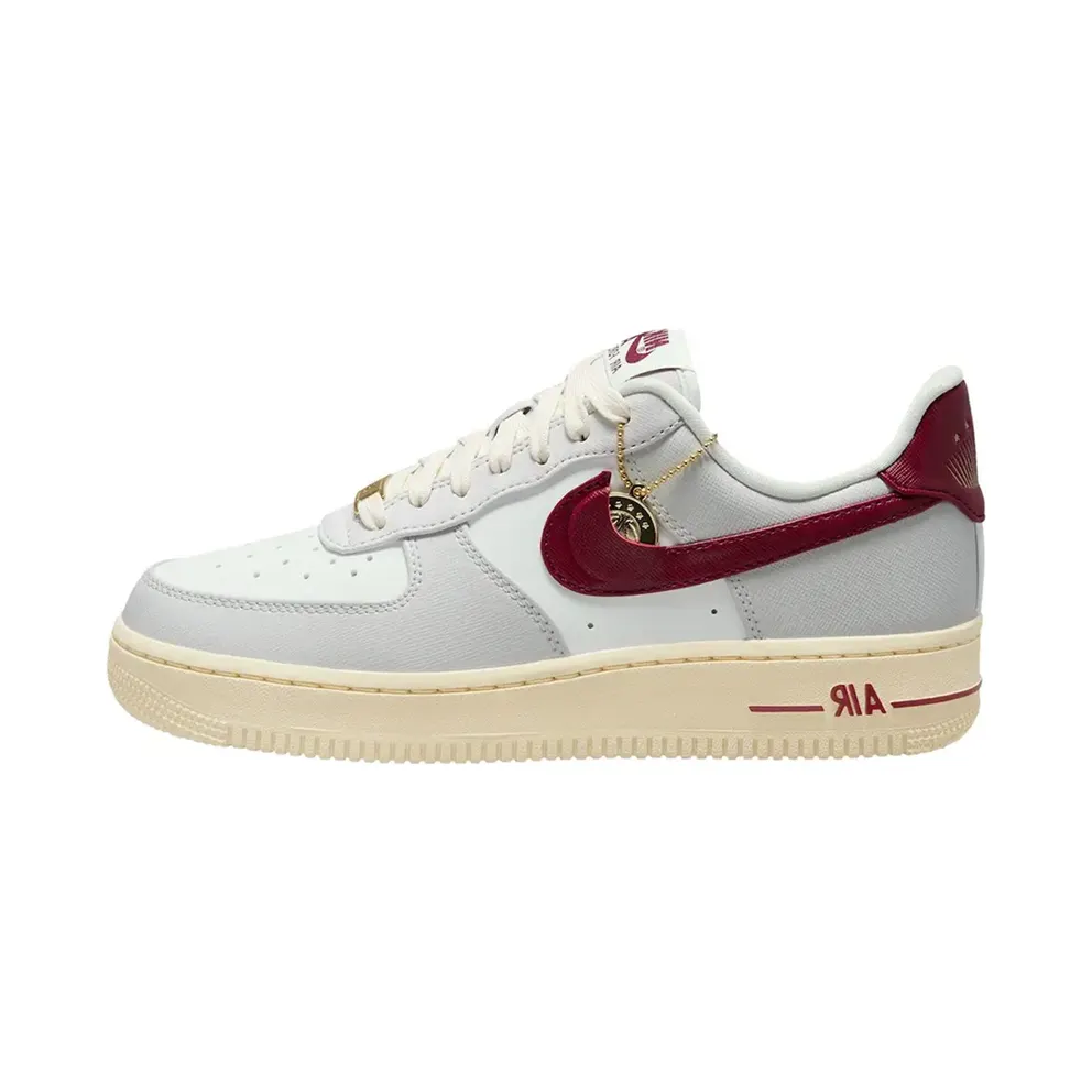 Nike Air Force 1 Low ’07 SE Just Do It Photon Dust Team Red (DV7584-001)