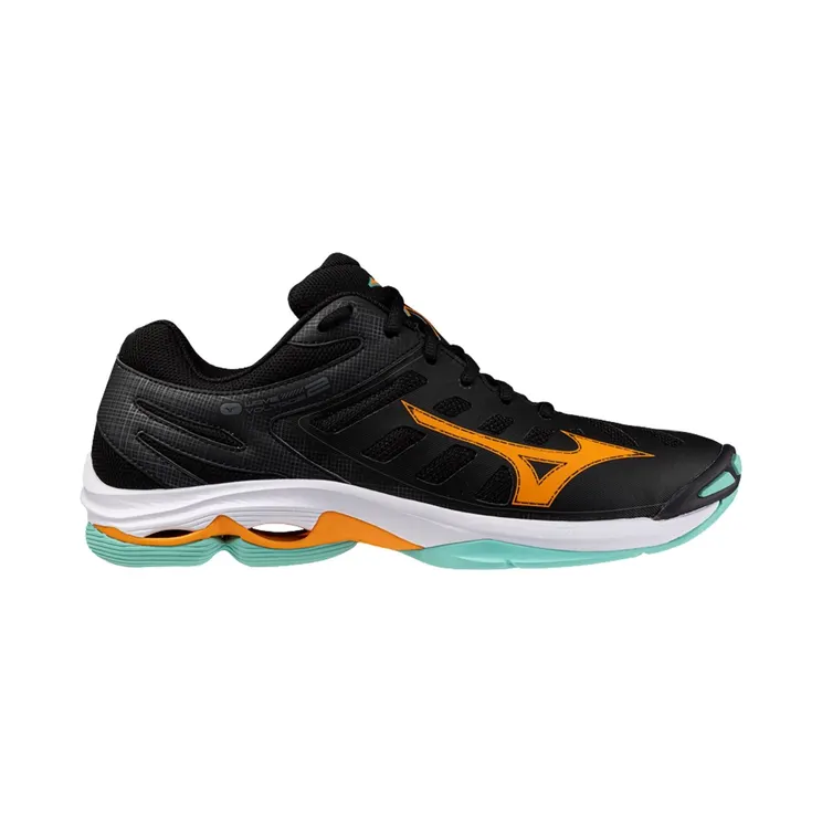 Mizuno Wave Voltage 2 Black Tangelo Ice Green (V1GA246012)