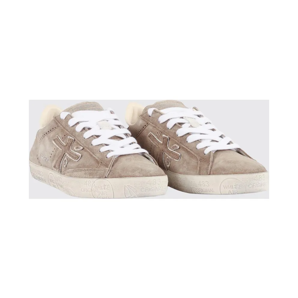 Premiata Stevend Leather and Glitter Brown (STEVEND6221)