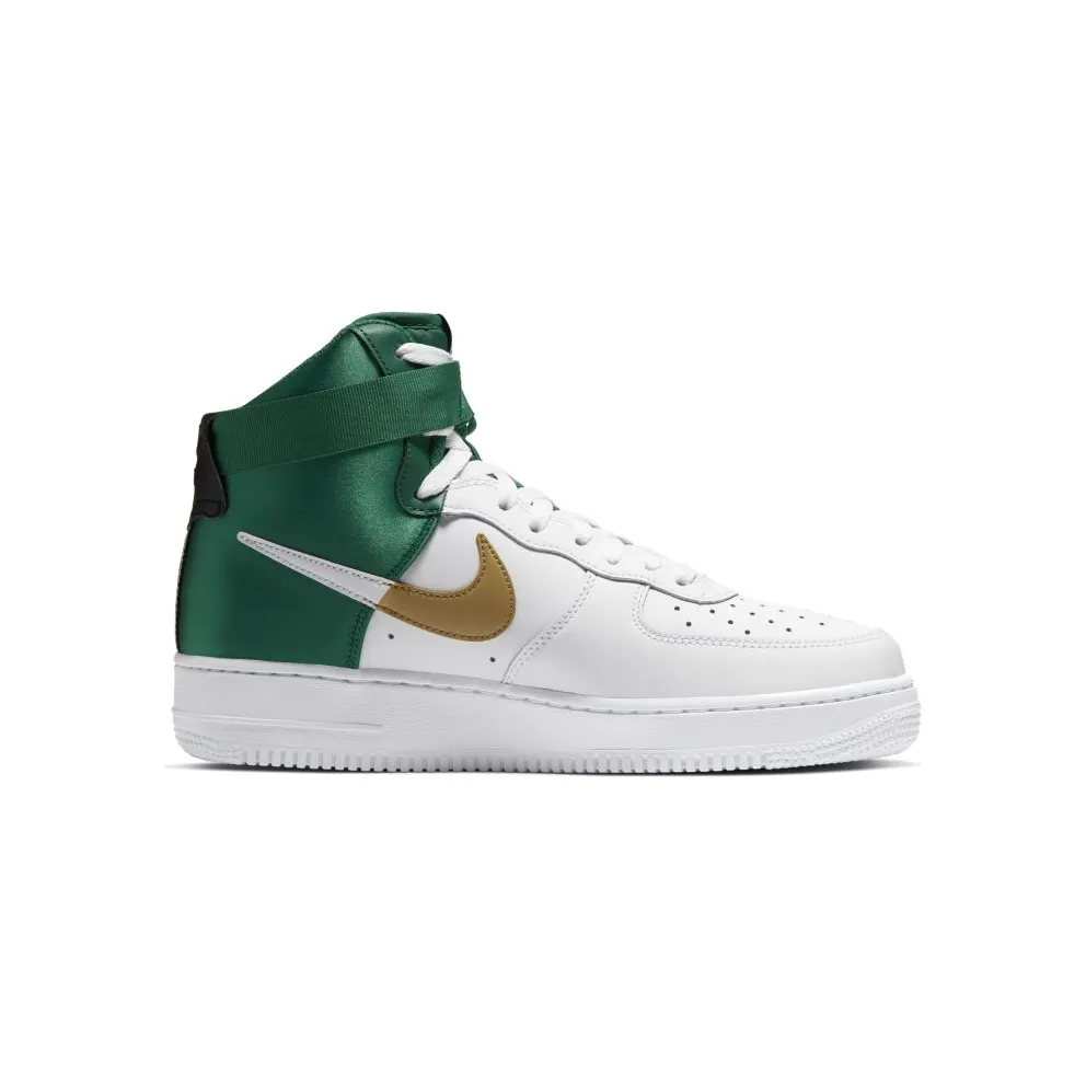 Nike Air Force 1 High NBA Celtics White/Green/Gold (BQ4591-100)