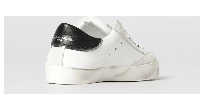 Philippe Model Leather Sneakers Philippe Model White (833161) (2)