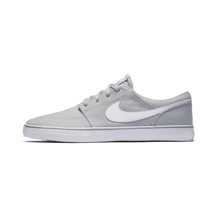 Nike SB Solarsoft Portmore 2 “Wolf Grey / White” (880268-011)
