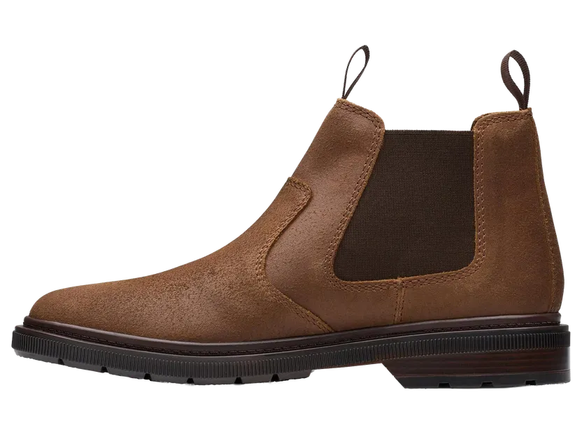 Clarks Burchill up “Cola Suede” (26179402)
