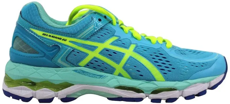 ASICS Gel-Kayano 22 Ice Blue Flash Yellow Blue (T597N-4407)