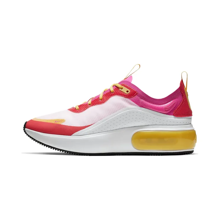 Nike Air Max Dia SE White Laser Fuchsia Topaz Gold (W) “White / Ember Glow / Topaz Gold / Laser Fuchsia” (AR7410-102)