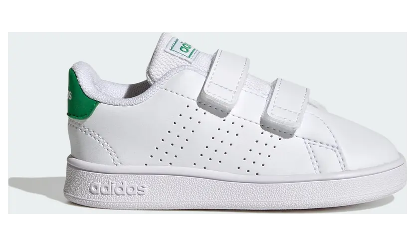 adidas Advantage Lifestyle Court Two Cloud White / Green / Core Black (GW6500)