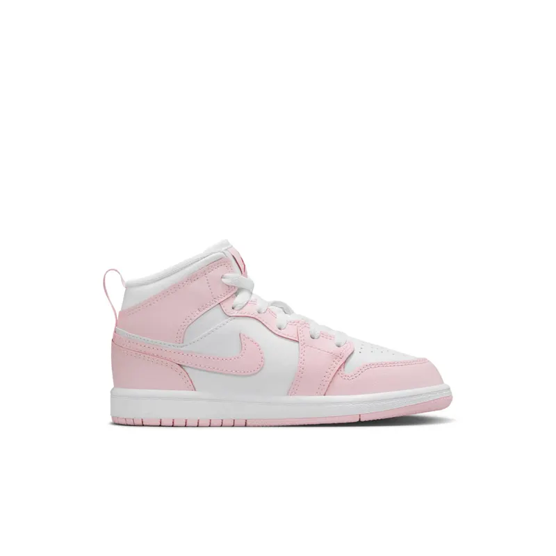 Jordan 1 Mid PS “Pink Foam Fire Red White” (DQ8424-608)