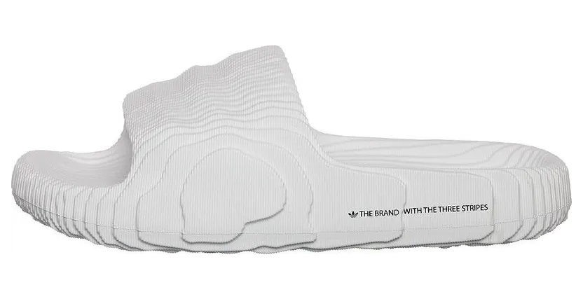adidas Adilette 22 Crystal White / Crystal White / Core Black (HQ4672)