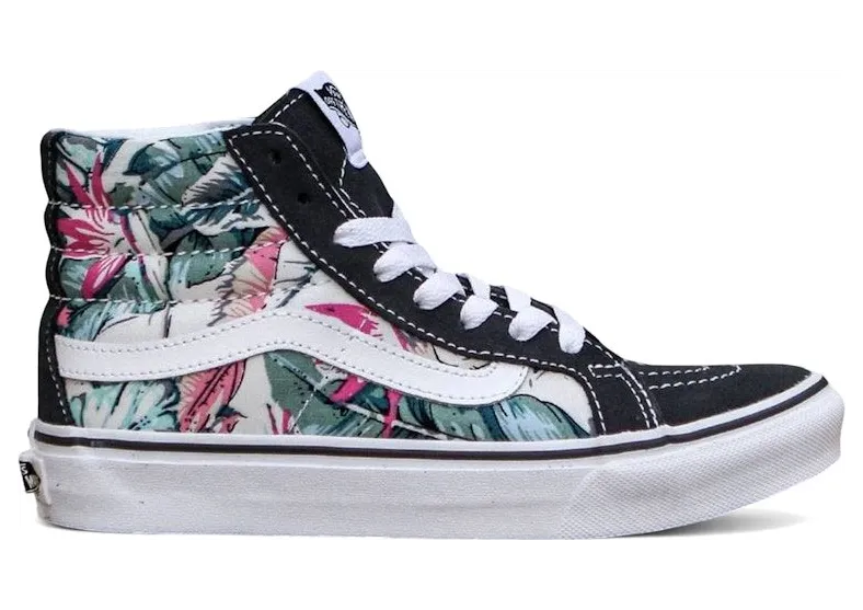 Vans Sk8-Hi Slim Tropical Mesh Metallic Multi True White (VN018IIKP)