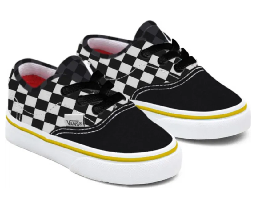 VANS Gepersonaliseerde Toddler Checkerboard Authentic Zwart (VN0A3CST100)